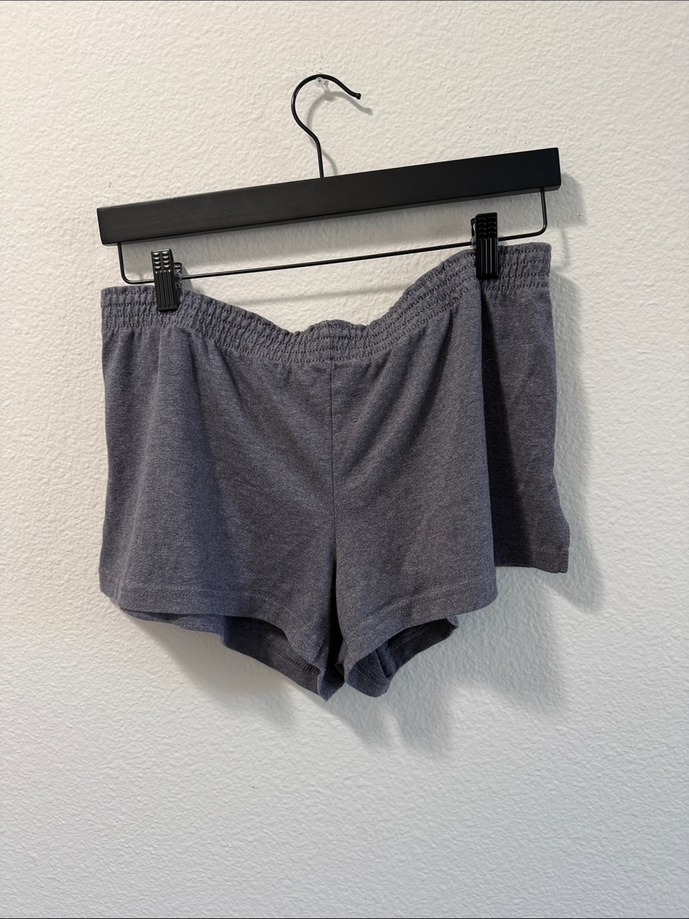 Soffee Vintage Low Rise Heather Charcoal Athletic Shorts Large